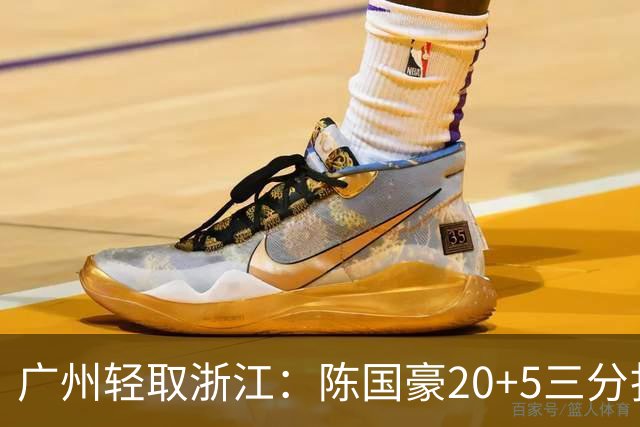 广州轻取浙江：陈国豪20+5三分扎加斯26分 余嘉豪留洋回归仅8分