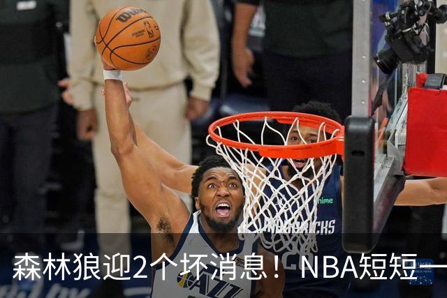 森林狼迎2个坏消息！NBA短短一周10人重伤，雷霆西部最倒霉的球队